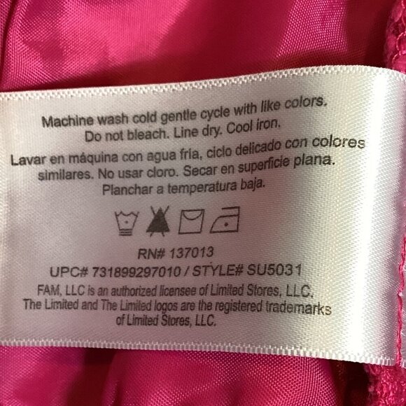 The Limited Pink Ankle Pants Sz 10 #321C - Picture 9 of 9